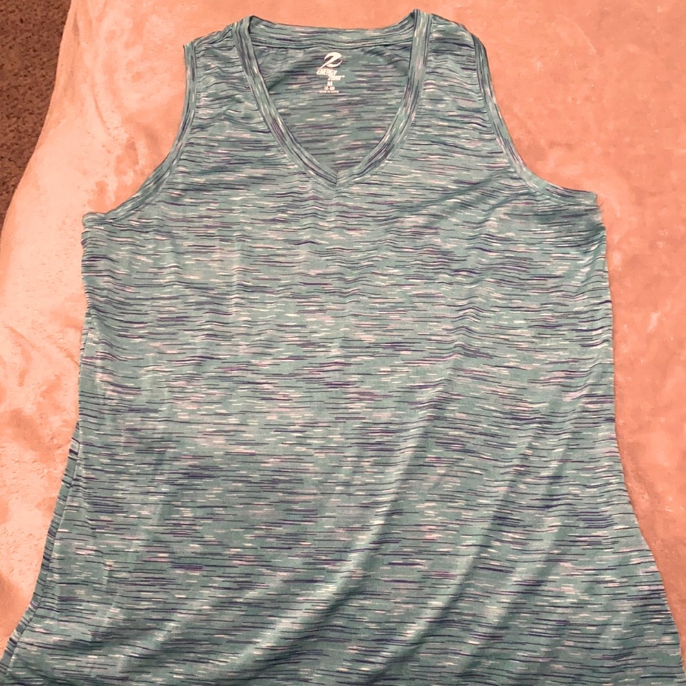 Teal tank top